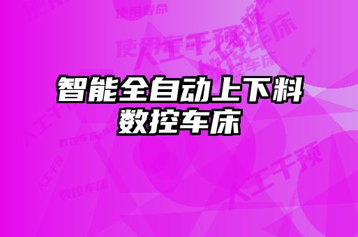 智能全自动上下料数控车床