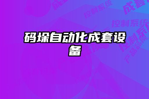 码垛自动化成套设备