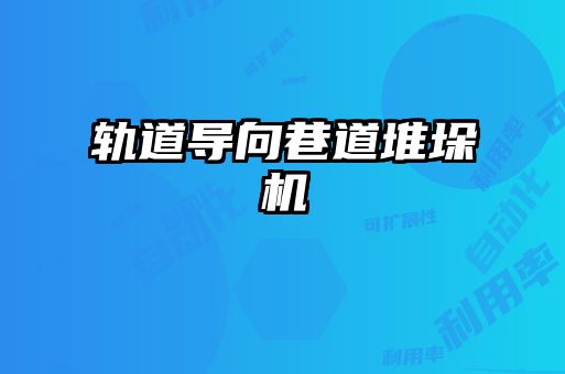 轨道导向巷道堆垛机