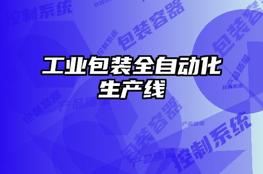 工业包装全自动化生产线