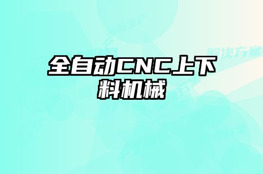全自动CNC上下料机械